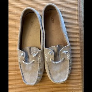 EUC Women’s UGG Slip On Leather Loafers - Size 9